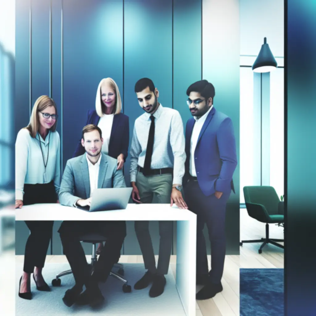 Équipe QParisInfo collaborant autour d'écrans présentant des comparatifs d'offres de paris en ligne.